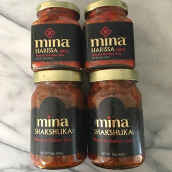 Gluten-free shakshuka and harissa from Mina