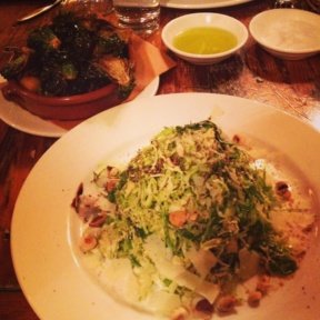 Gluten-free brussels sprouts from Morandi