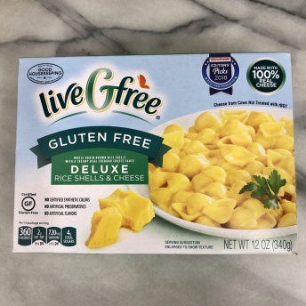 Gluten-free pasta by ALDI liveGfree