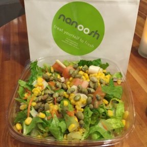 Gluten-free salad from Nanoosh