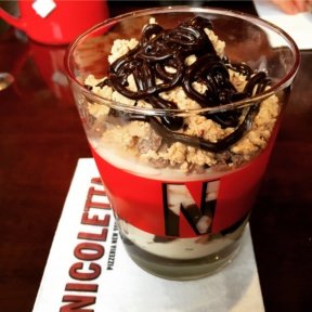 Gluten-free dessert parfait from Nicoletta