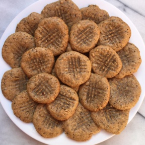 Nut and seed butter cookies