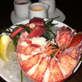 Gluten-free lobster cocktail from Oceana