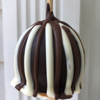 Gluten-free triple chocolate apple by Mrs. Prindables