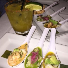 Gluten-free ceviche from Pampano