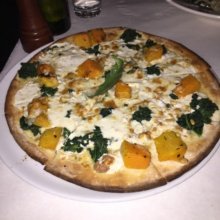 Gluten-free squash pizza from Pappardella