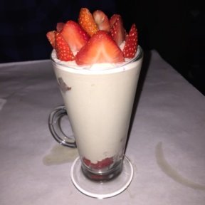 Gluten-free strawberry dessert from Pappardella