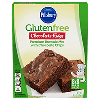 Gluten free chocolate fudge brownie mix by Pillsbury