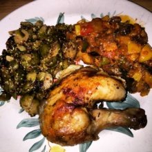 Gluten-free chicken from Poulette