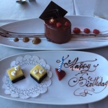 Gluten-free birthday desserts from Robert