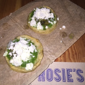 Gluten-free tacos from Rosie's