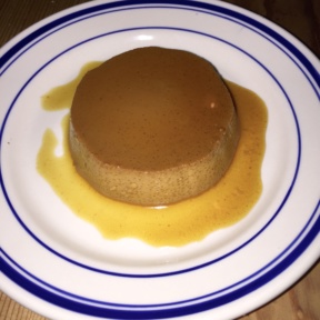 Gluten-free flan from Rosie's