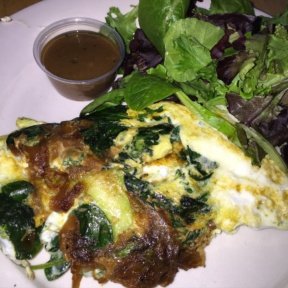 Gluten-free omelette from Rosie