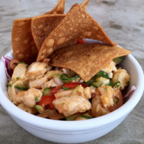 Gluten-free ceviche from Seamore's