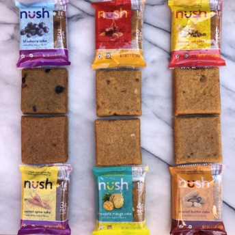 Gluten-free low-sugar cakes from Nush Foods