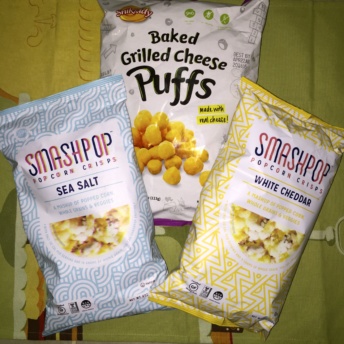 Gluten-free popcorn and puffs from Snikiddy