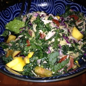 Gluten-free kale salad from Tacolicious