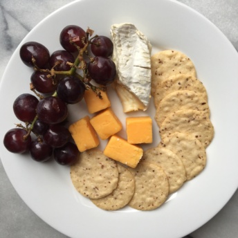 Fruit and cheese plate from Terra's Kitchen