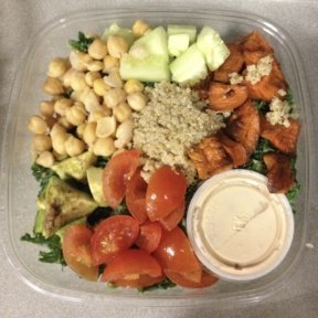 Gluten-free vegan salad from Terri