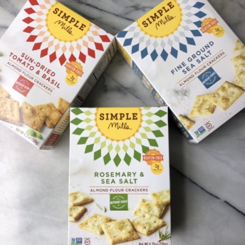 Gluten-free crackers by Simple Mills