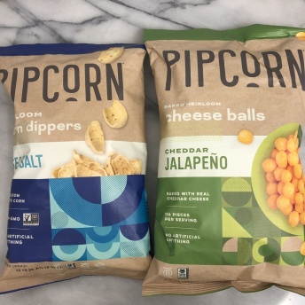 Corn dippers and cheese balls by Pipsnacks