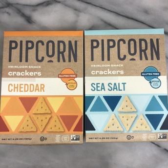 Gluten-free crackers by Pipsnacks