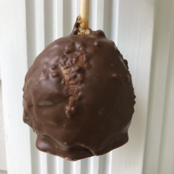 Gluten-free milk chocolate walnut apple by Mrs. Prindables