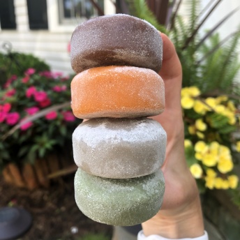 Gluten-free mochi ice cream by Mochidoki