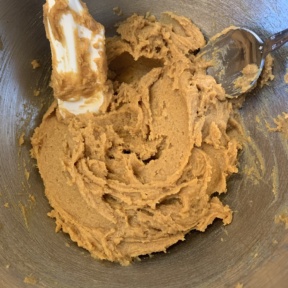 Making Peanut Butter Blossoms