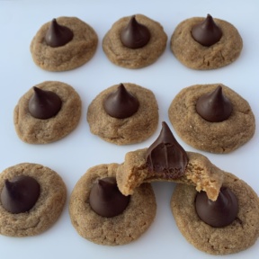 Gluten-free Peanut Butter Blossoms