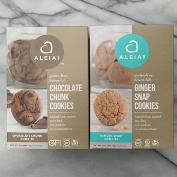 Gluten-free cookies by Aleia's