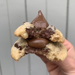 Stack of Chocolate Chip Blossoms