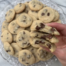 Stack of Chocolate Chip Cookies