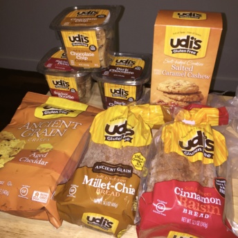 Gluten-free cookies and bread from Udi's