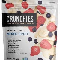 Gluten-free freeze-dried mixed fruit by Crunchies Food