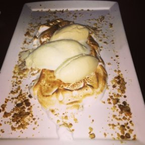 Gluten-free key lime pie from Zengo