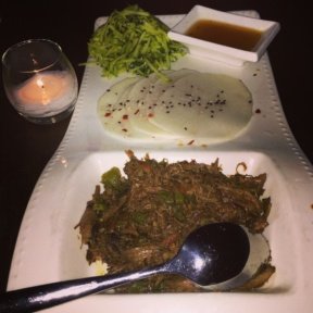 Gluten-free duck from Zengo