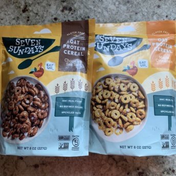 Gluten-free non-GMO oat protein cereal by Seven Sundays