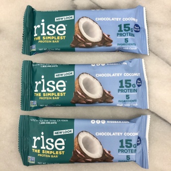 Gluten-free bars by Rise Bar