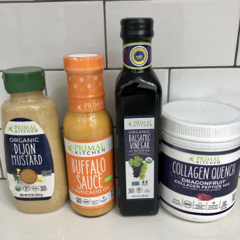 Gluten-free collagen and dressings by Primal Kitchen