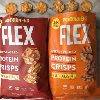 Flex protein crisps by Popcorners