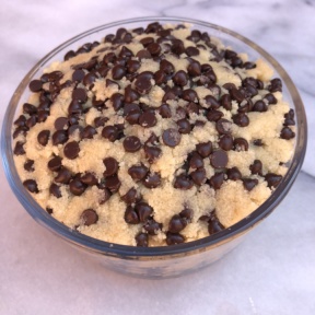 Edible Cookie Dough made with almond flour