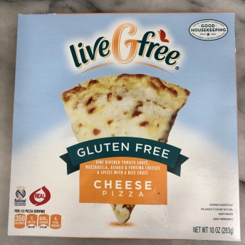 Gluten-free pizza by ALDI liveGfree