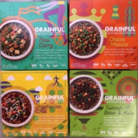 Gluten-free frozen entrees by Grainful