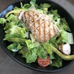 Gluten-free kale Caesar salad from OC Brewhouse