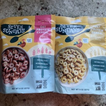 Gluten-free oat protein cereal by Seven Sundays