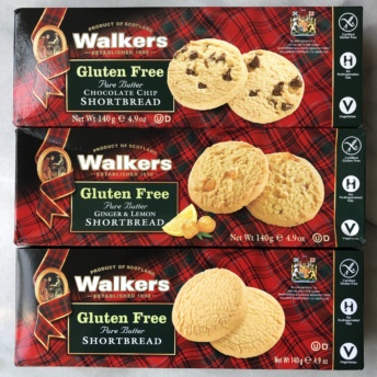 Gluten-free shortbread cookies by Walkers