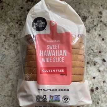 Gluten-free sweet Hawaiian bread by Little Northern Bakehouse