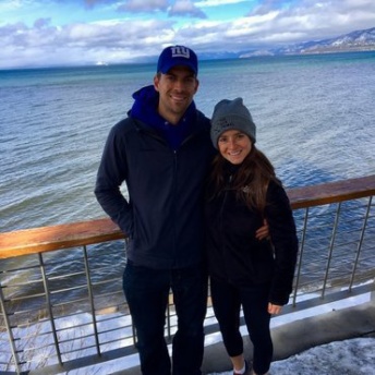 Jackie and Brendan at Lake Tahoe