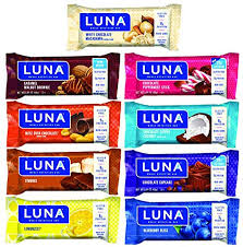 Gluten-free bars by LUNA Bar